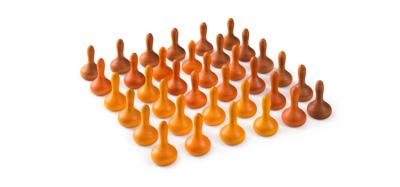 Grapat Mandala Pompoenen - 36 stuks (3 kleuren)