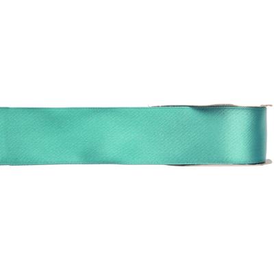 Hobby/decoratie sierlint - satijn - mintgroen - 1,5 cm/15 mm x 25 meter - cadeaulint