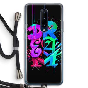 Dream: OnePlus 7 Pro Transparant Hoesje met koord