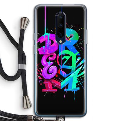 Dream: OnePlus 7 Pro Transparant Hoesje met koord