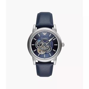Emporio Armani chronograaf automatisch blauw wijzerplaat Herenhorloge AR60011