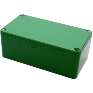 Hammond Electronics 1590BSGR Universele behuizing Aluminium spuitgietwerk Groen 1 stuk(s)