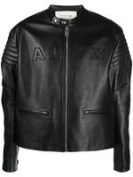 1017 ALYX 9SM veste de moto en cuir - Noir