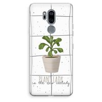 Kamerplant op vensterruit: LG G7 Thinq Transparant Hoesje