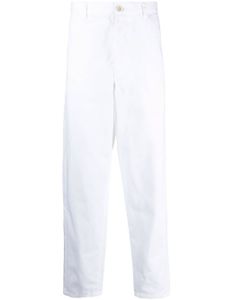 Comme Des Garçons Shirt pantalon à coupe droite - Blanc