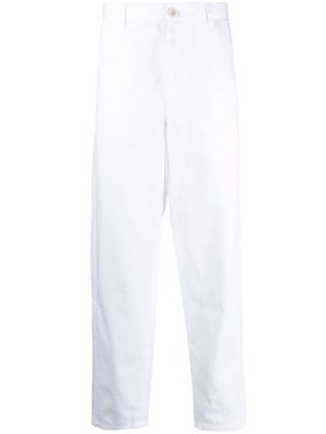 Comme Des Garçons Shirt pantalon à coupe droite - Blanc