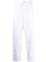 Comme Des Garçons Shirt pantalon à coupe droite - Blanc