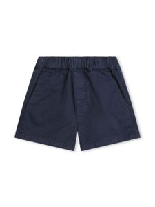 Kenzo Kids short à logo brodé - Bleu