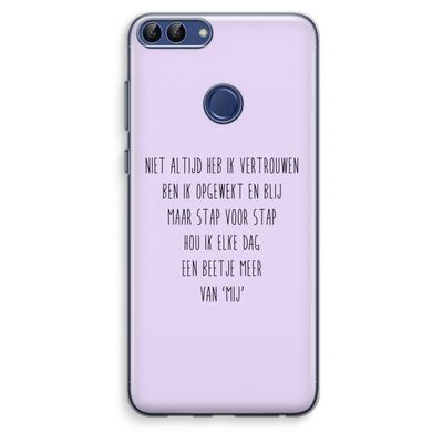 Zelfvertrouwen: Huawei P Smart (2018) Transparant Hoesje