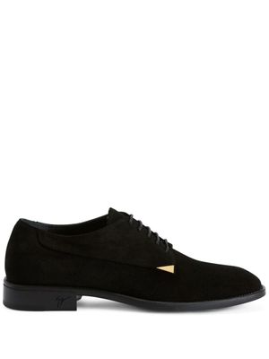 Giuseppe Zanotti derbies Stwert en daim - Noir