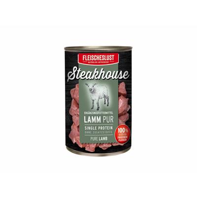 Natvoer Fleischeslust Pure 400 gr Lam