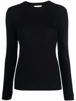LouLou de Saison pull Ortigia à encolure ronde - Noir