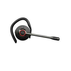 Jabra Engage 55 On Ear headset Telefoon DECT Mono Zwart Volumeregeling, Microfoon uitschakelbaar (mute), Mono, Oorbeugel