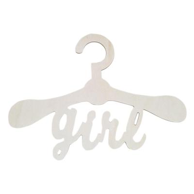 Playwood Multiplex houten kinder kledinghanger girl