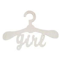 Playwood Multiplex houten kinder kledinghanger girl