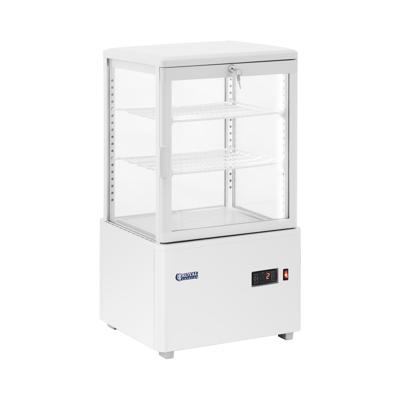 Koelvitrine - 58 L - Royal Catering - 3 niveaus - Wit - afsluitbaar