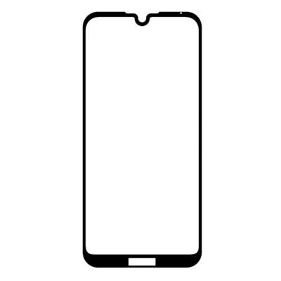 ENKAY Hat-Prins volledige lijm 0.26 mm 9H 2.5 D gehard glas film voor Huawei Y5 (2019)