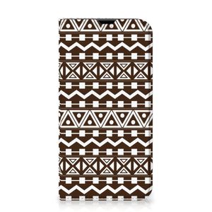 iPhone 13 Pro Hoesje met Magneet Aztec Brown