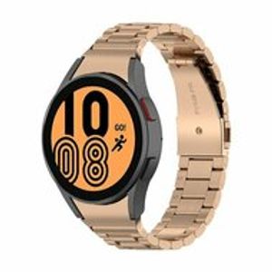 Stalen schakelband - Rosé goud - Samsung Galaxy Watch 5 (Pro) - 40mm / 44mm / 45mm