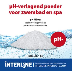 Interline PH-min 1 kg voor verlagen pH waarde