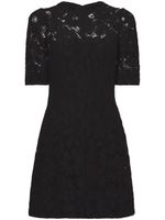 Proenza Schouler robe en dentelle à fleurs - Noir - thumbnail