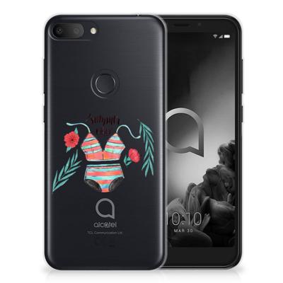 Alcatel 1S (2019) Telefoonhoesje met Naam Boho Summer Alcatel 1S (2019) Telefoonhoesje met Naam Boho Summer