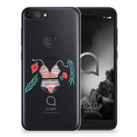 Alcatel 1S (2019) Telefoonhoesje met Naam Boho Summer