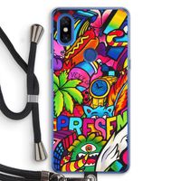 Represent: Xiaomi Mi Mix 3 Transparant Hoesje met koord