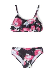 Andorine bikini à fleurs - Rose