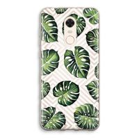 Geometrische jungle: Xiaomi Redmi 5 Transparant Hoesje