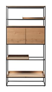 Boekenkast Rivoli Naturel H181 cm - Giga Living