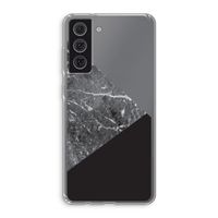 Combinatie marmer: Samsung Galaxy S21 FE Transparant Hoesje