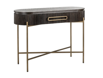 Wandtafel Luxor bruin - 1 lade