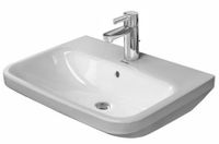 Duravit Durastyle Wastafel Ovaal 65x44 Cm. Met Kraangat M/overloop Wit - thumbnail