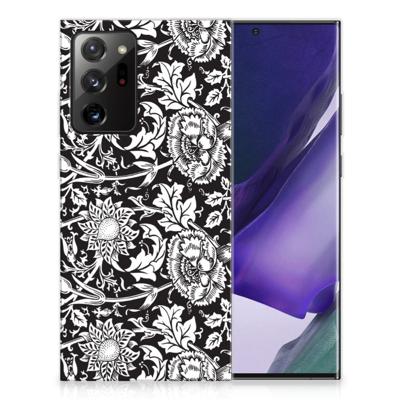 Samsung Galaxy Note20 Ultra | TPU Case | Black Flowers Samsung Galaxy Note20 Ultra | TPU Case | Black Flowers