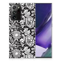 Samsung Galaxy Note20 Ultra | TPU Case | Black Flowers