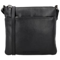 Hide & Stitches Schoudertasje Porto Zwart
