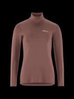 Craft Gain Midlayer Shirt Dames Rose Brown XS