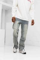 Black Bananas Straight Stitched Denim Broek Heren Blauw - Maat 32 - Kleur: Blauw | Soccerfanshop