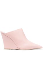 Paris Texas mules Wanda à bout pointu 100 mm - Rose