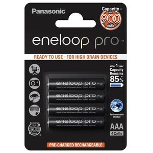 Panasonic Eneloop Pro Micro AAA Oplaadbaar 4 stuks