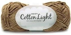 Drops Cotton Light Uni Colour 022 Kakibruin