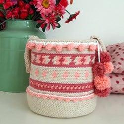 Haakpatroon Cute Crochet Boho Basket