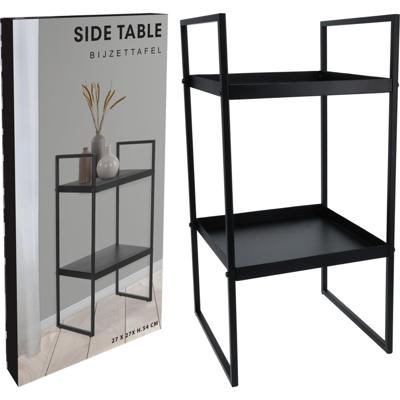 Home & Styling Bijzettafel metaal 27x27x54cm