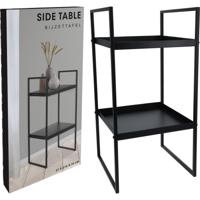 Home & Styling Bijzettafel metaal 27x27x54cm
