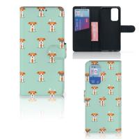 OnePlus 9 Pro | Telefoonhoesje | Met pasjeshouder | Pups