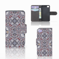 Apple iPhone 4 | 4S Bookcase Flower Tiles - thumbnail