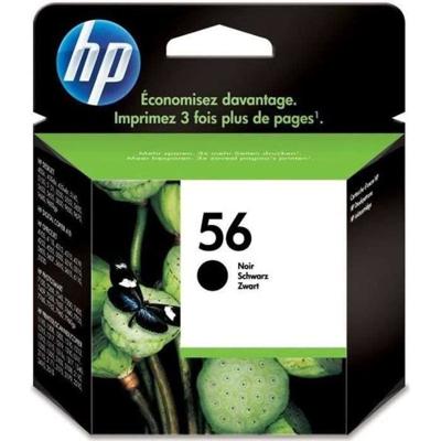 HP 56 originele zwarte inktcartridge voor HP OfficeJet 5610 en HP PSC 1217/1311/1355 (C6656AE)