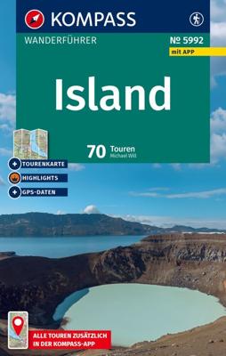 Wandelgids 5992 Kompass Wanderführer IJsland - Island | Kompass
