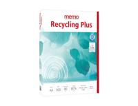 Memo Multifunctioneel-kopieerpapier-recycling-plus - a4 - 500 vellen